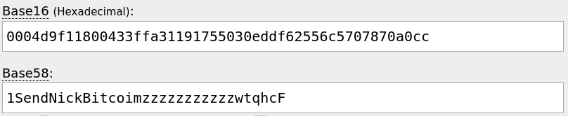 fake address base58